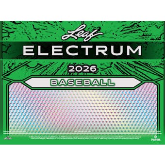 2026 Leaf Electrum Baseball Hobby 10-Box Case (Presell)