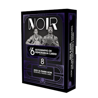 2025/26 Panini Noir Basketball Hobby 4-Box Case (Presell)