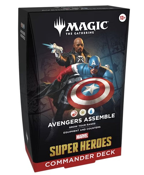Magic the Gathering: Marvel Super Heroes Commander Deck - Avengers Assemble