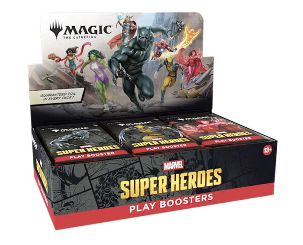Magic the Gathering: Marvel Super Heroes - Play Booster Display
