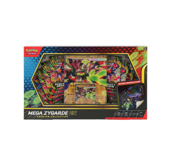 Pokemon Mega Zygarde EX Premium Collection 6-Box Case