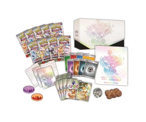 PokemonScarlet_VioletPrismaticEvolutionsEliteTrainerBox2.png Pokemon Scarlet & Violet Prismatic Evolutions Elite Trainer Box