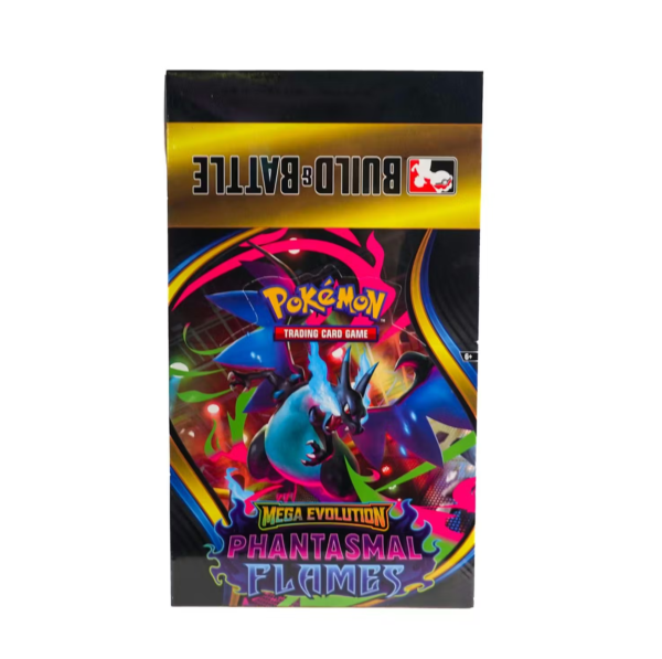 Pokemon Mega Evolution Phantasmal Flames Build & Battle Box