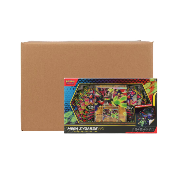 Pokemon Mega Zygarde EX Premium Collection 6-Box Case