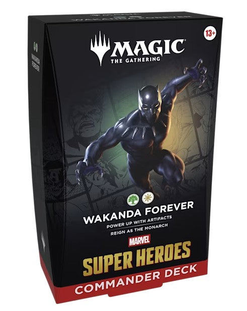 Magic the Gathering: Marvel Super Heroes Commander Deck - Wakanda Forever
