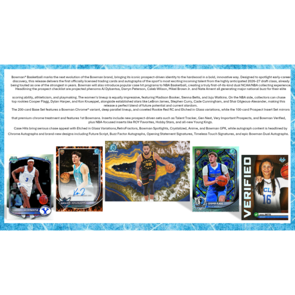 2025/26 Bowman Basketball Hobby Box