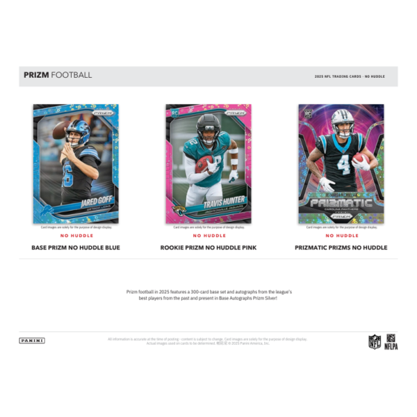 2025 Panini Prizm Football No Huddle 20 Box Case