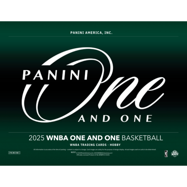 2025 Panini One and One WNBA Basketball Hobby Box