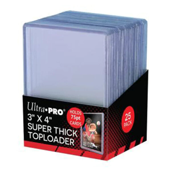thick-ultra-pro-toploaders-75pt.jpg Ultra Pro 3x4 Thick 75pt Toploaders (25ct)